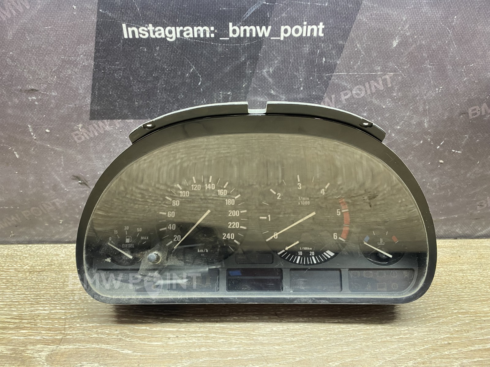 Панель приладів BMW E39 (МКПП) дизель VDO